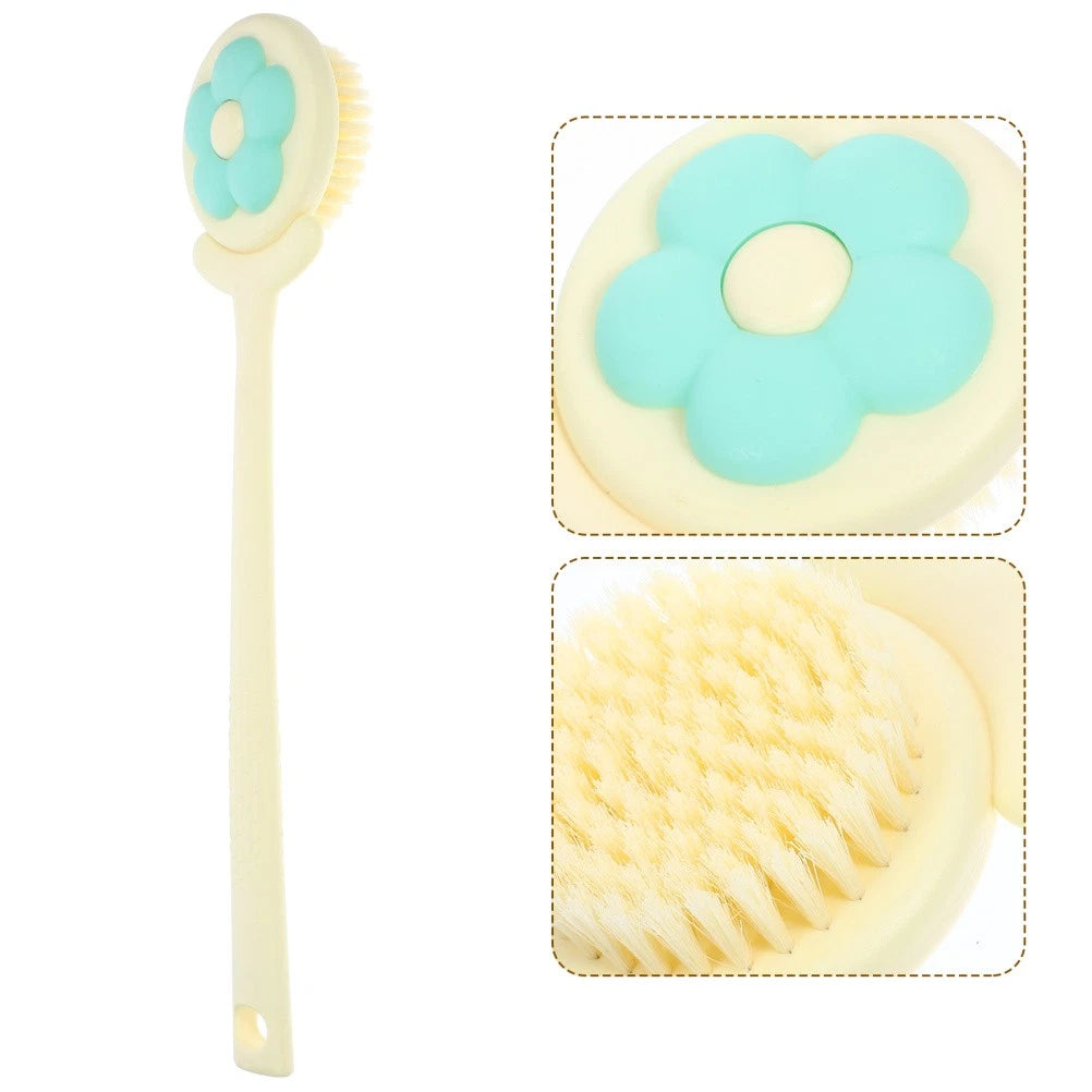 Flower Bath Brush Body Bathing Back Scrubber for Shower Exfoliating