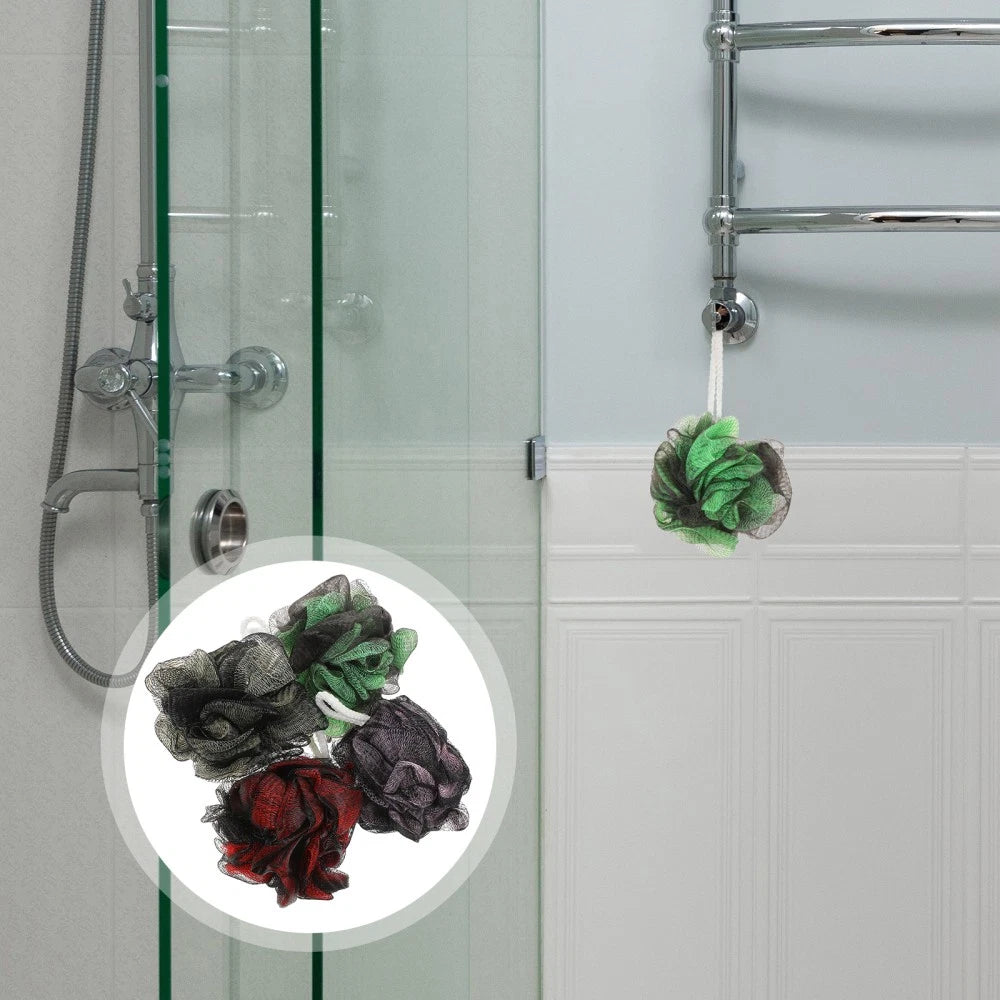 4 Pcs Back Baby Man Bath Multi-functional Exfoliating Brush