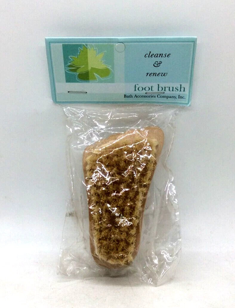 Bath Accessories Company foot brush cleanse & renew New R13
