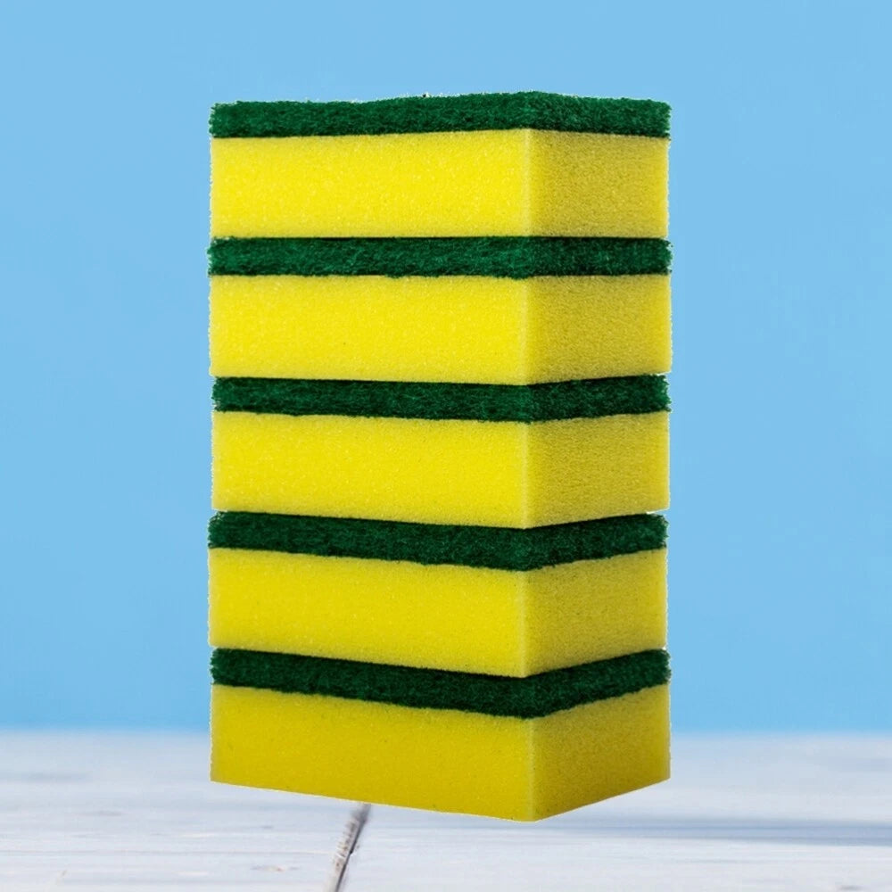 20 Pcs Kitchen Scrubbers Dish Sponge Brush Pan Artifact Wash Pot New