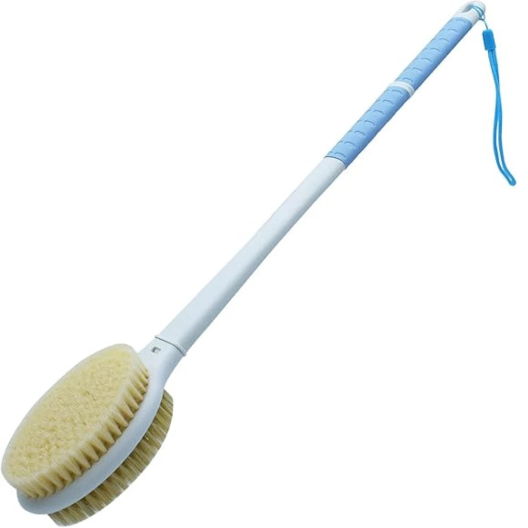 20.5 Back Bath Brush Long Handle for Shower for Elderly men and Women back Scrub