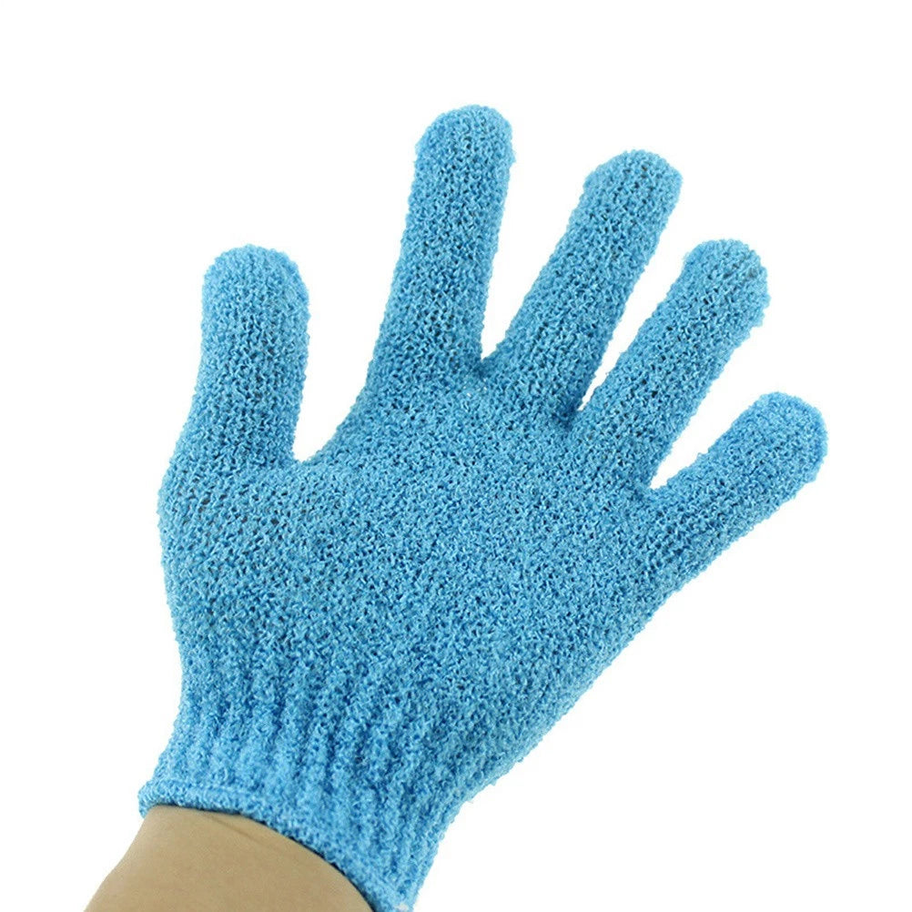 Five Finger Bath Gloves Woman Body Exfoliating Scrub Scrubber Exfoliator