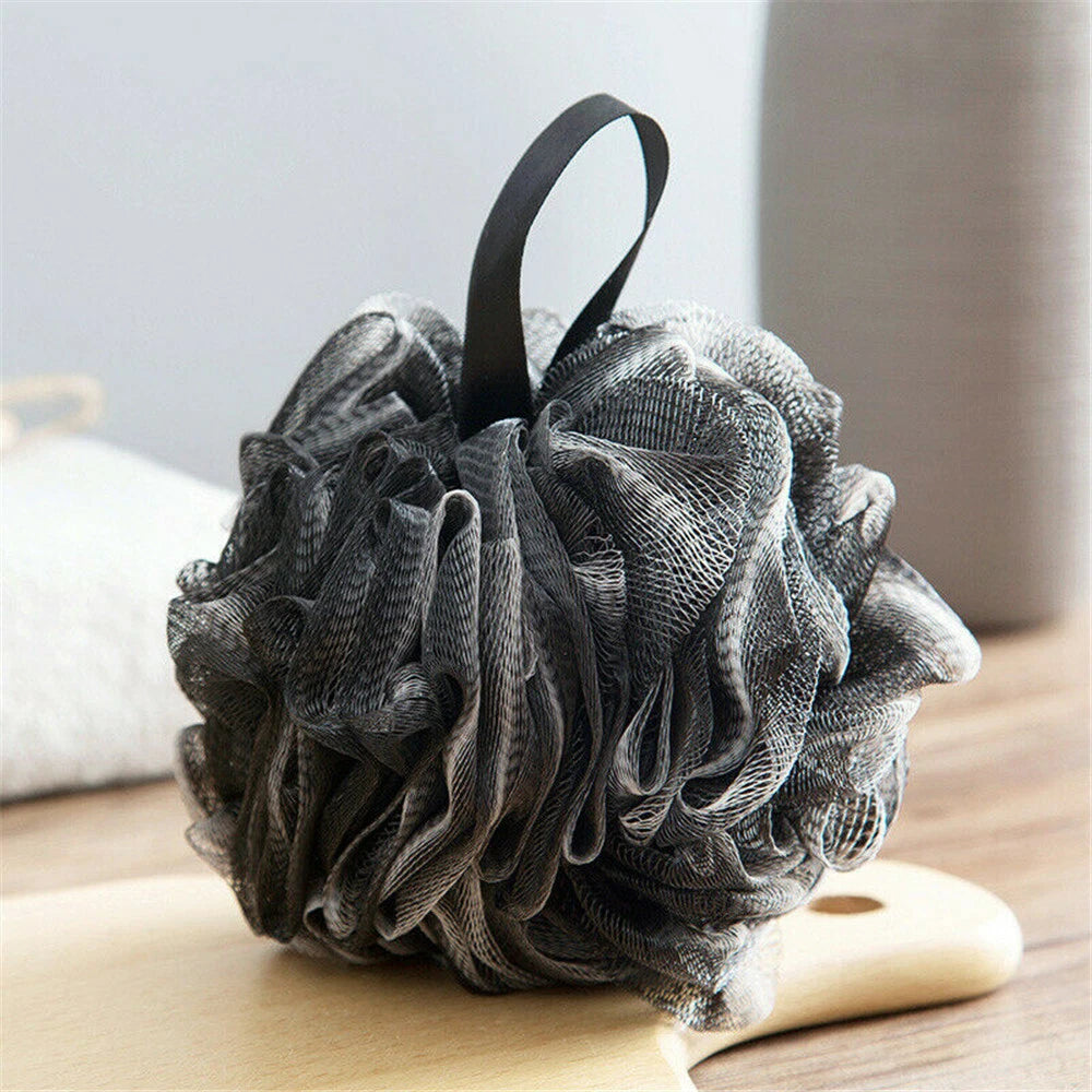 Large Scrubber Sponge Flower Exfoliating Body Brush Puff Bath Shower Mesh Ball.