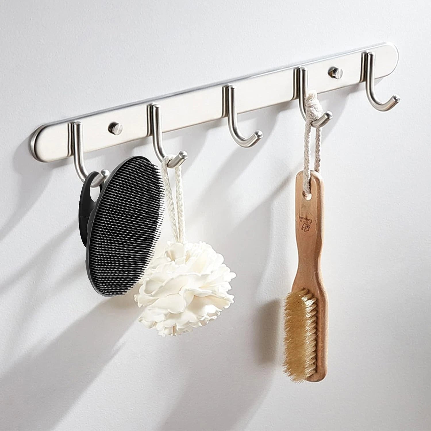 Soft Silicone Handheld Body Scrubber - Gentle Exfoliating Brush for All Skin