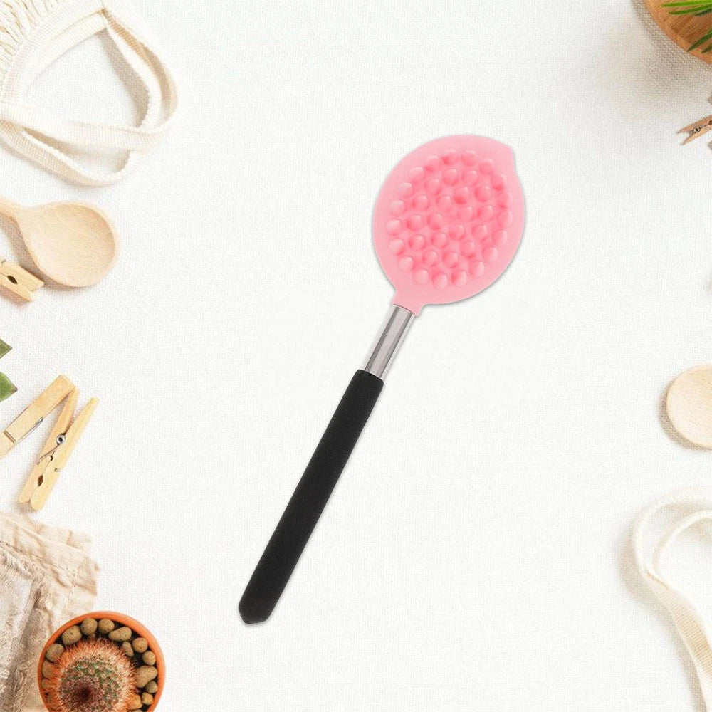 2 Pcs Bath Brush Child Back for Shower Long Handle Body Scrubber
