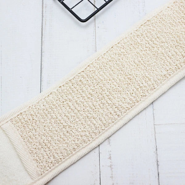 Exfoliating Backwash Belt Strap Loofah Bath Shower Body Sponge Scrubber Brush ..