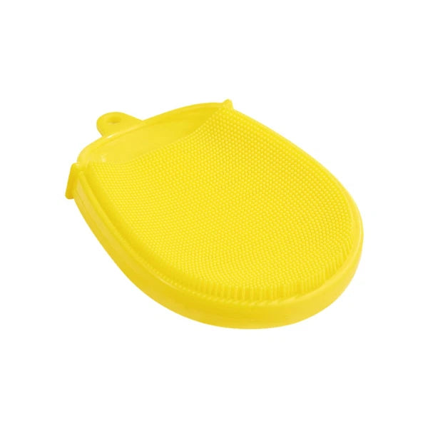 Loofah Back Scrubber Body Exfoliator Brush Yellow Glove Bath Brush