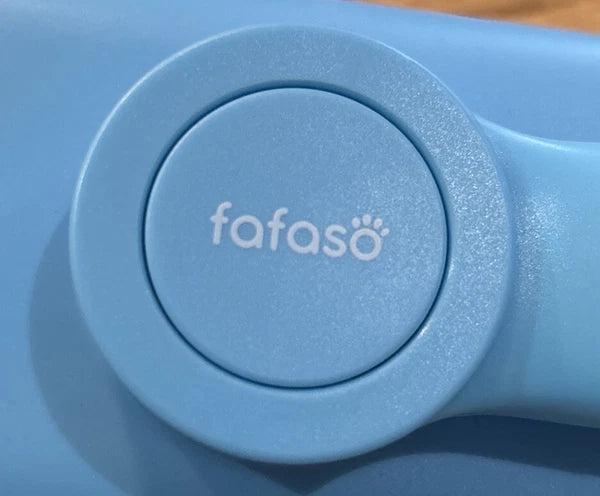 Fafaso Light Blue Pet Bath Brush NWOT