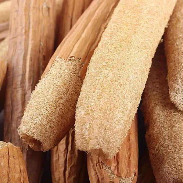 2pc Natural Loofah Sponges Organic Luffa Bath Shower Sponge Exfoliating Scrubber