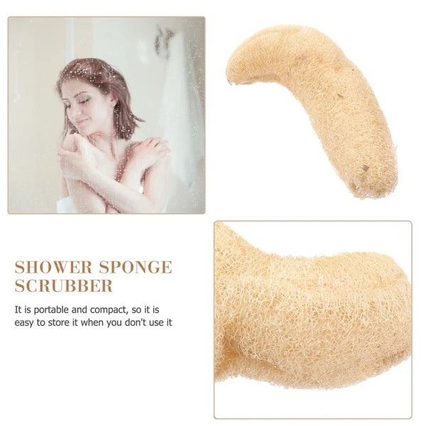 Luffa Bath Towel Brush Natural Organic Loofah Sponge Back Scrubber