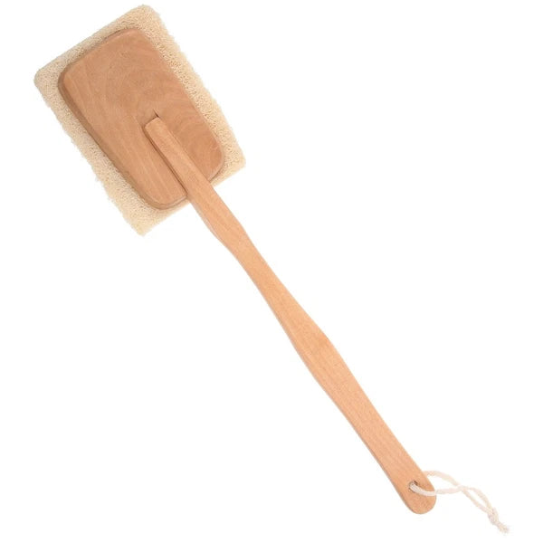 Back Massage Brush for Lotion Application Scrubbing Long Handle Bath
