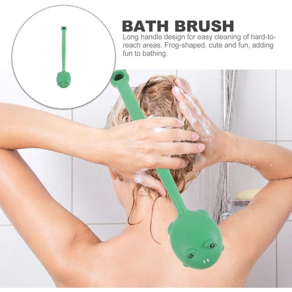 Soft Hair Shower Brush Back Exfoliator for Body Bath Scrubbers Brushes Bathing