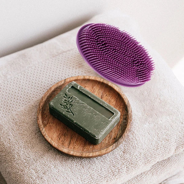 Silicone Bath Child Infant Massage Scrubber Children Shower