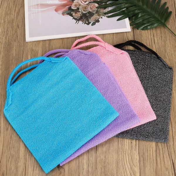 Bath Towel Shower Back Scrubber Skin Exfoliating Body Brush Washing Cloth Strip