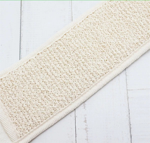 Exfoliating Backwash Belt Strap Loofah Bath Shower Body Sponge Scrubber Brush ..
