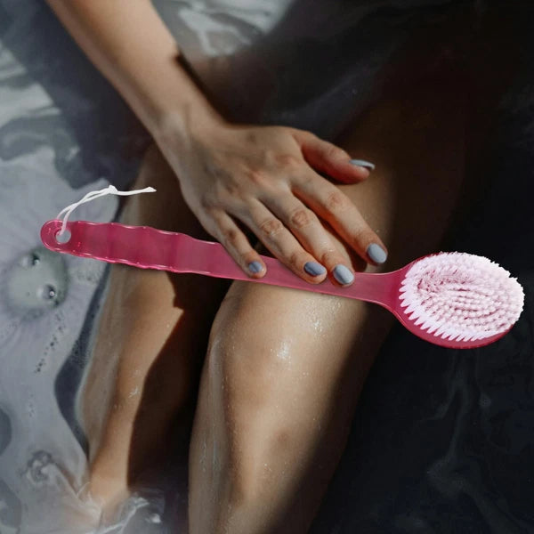 3 Pcs Bath Brush Multi-functional Exfoliating Back Scratcher Scrub