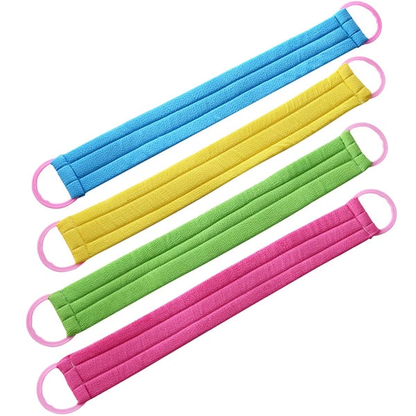 4 PCS Bath Towel Exfoliating Back Body Brush Exfoliator for Shower