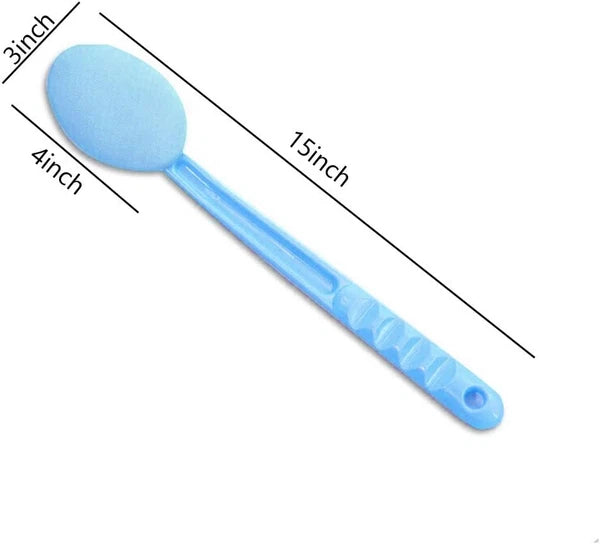 Easy Lotion Applicator, Back Rubs Massager Bath Brush, Extra Long Handle, Easily