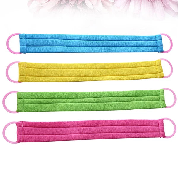 4 PCS Bath Towel Exfoliating Back Body Brush Exfoliator for Shower
