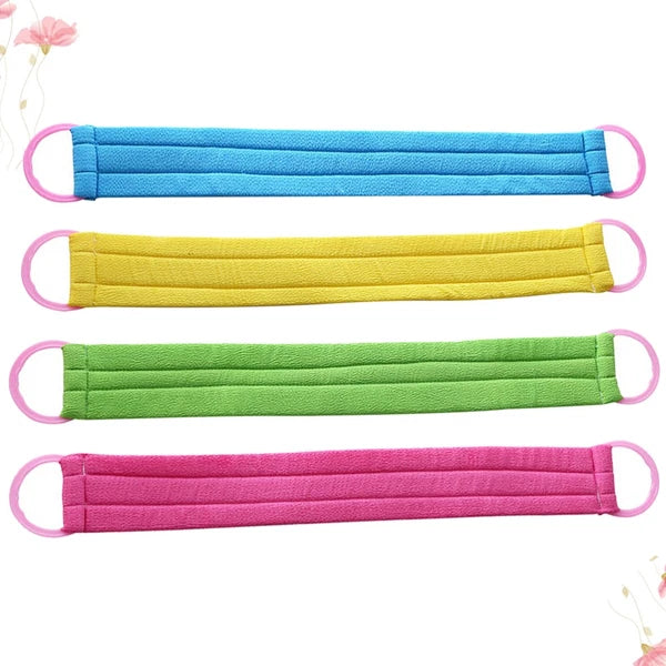 4 PCS Bath Towel Exfoliating Back Body Brush Exfoliator for Shower