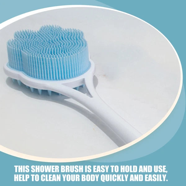 Bath Brush Exfoliating Back Scrubbe Scrubber for Shower Reusable