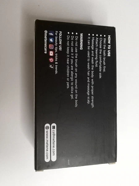 Silicone Body Brush, Exfoliating Body Scrubber, Silicone Body Scrubber Loofah...