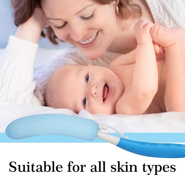 Long Handled Shower Brush Nonslip Long Handle Bath Brush Back Body Brush Gentle