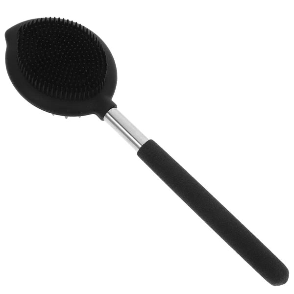 Silicone Bath Brush Man Back Scrubber for Shower Body Bathing Tool