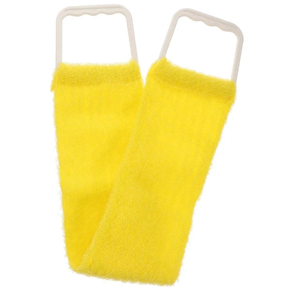 Extended Length Washer Bath Towel Man Exfoliating Back Scrubber Shower Brush