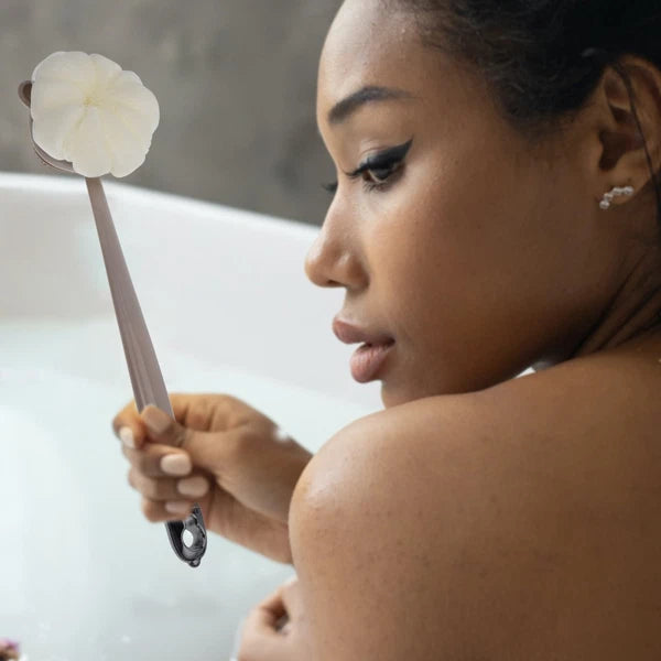 Scrub Brush Shower Exfoliator Exfoliating Back Scrubber for Bath