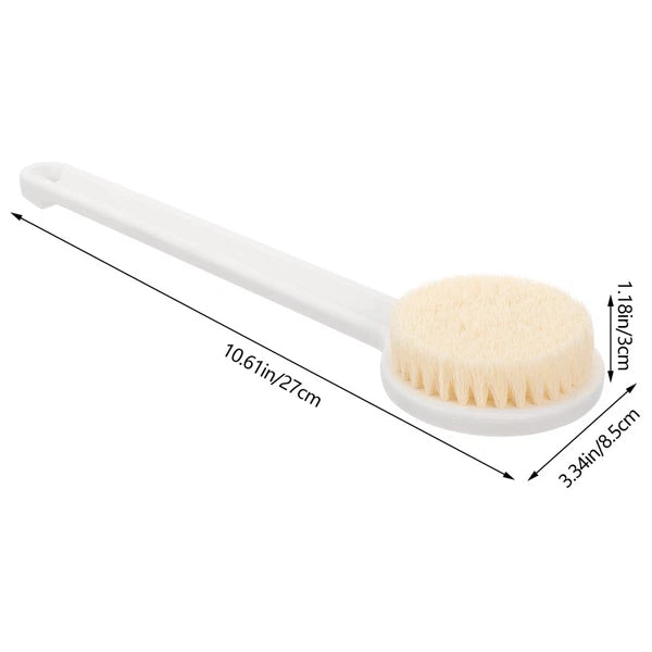 Back Scrubbing Brush Bath Body Scrubber Massage Bristles Suitable Bathroom