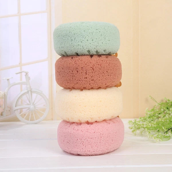 2 Pcs Shower Wipe Exfoliation Body Loofah Soft Bath Sponge Brush