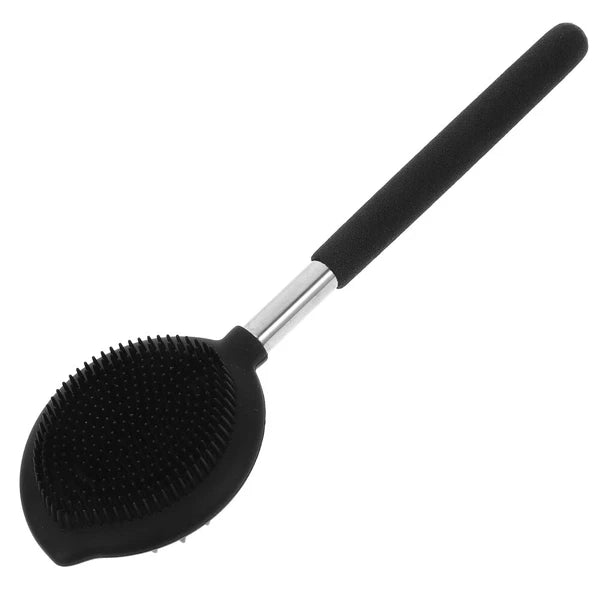 Silicone Bath Brush Skin Exfoliating Back Scrubbing Shower Man Massaging