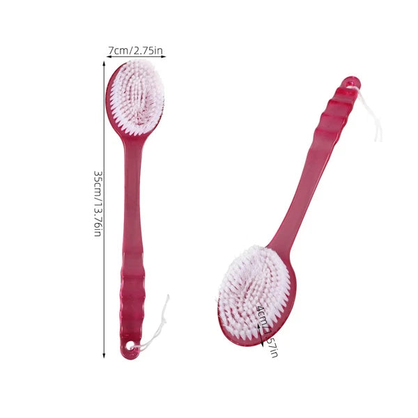 3 Pcs Bath Brush Multi-functional Exfoliating Back Scratcher Scrub