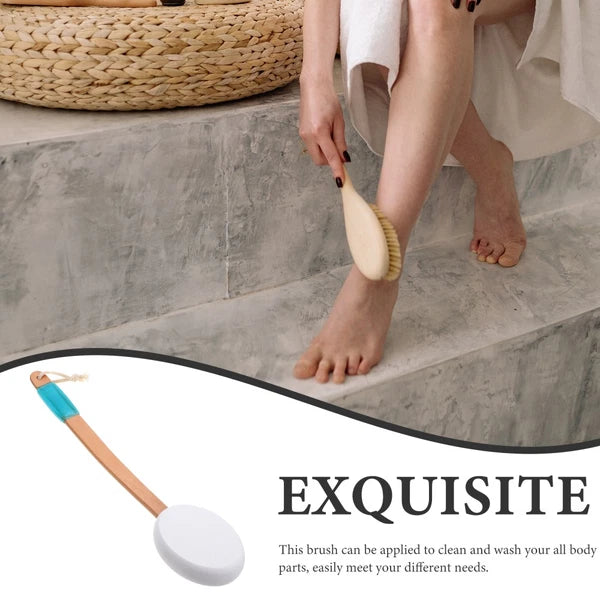 Bath Brush Exfoliating Loofah Skin Exfoliator Scrubber Bathing Body