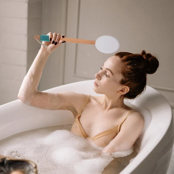 Bath Brush Exfoliating Loofah Skin Exfoliator Scrubber Bathing Body