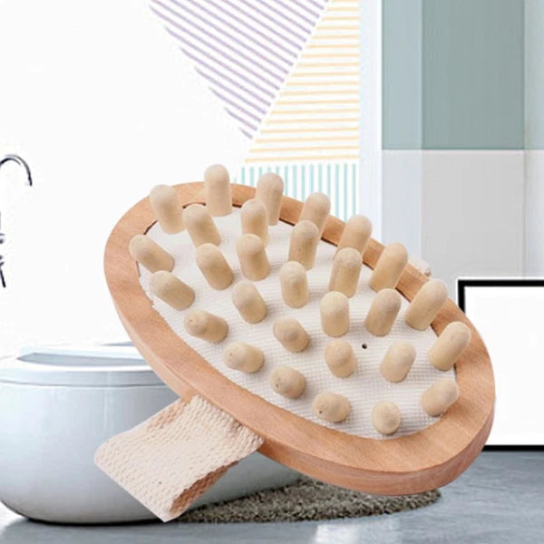 Massager Bath Brush Bathroom Scrubber Shower for Body Exfoliating