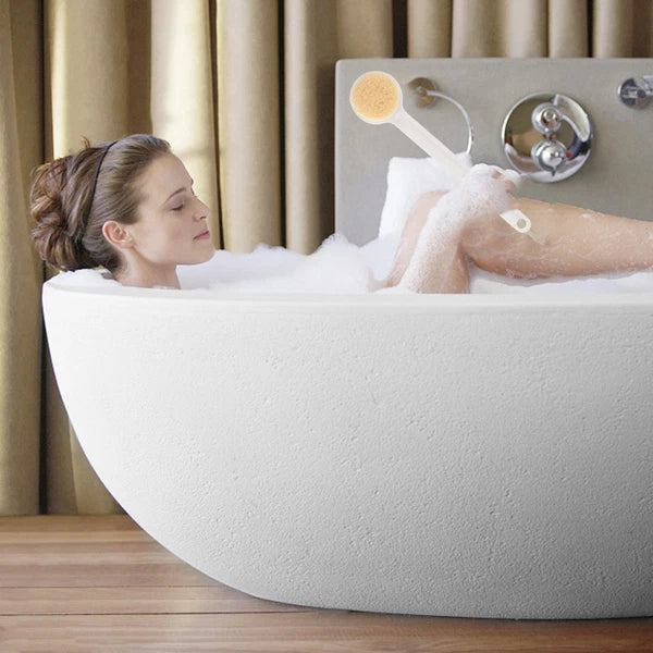 Back Scrubbing Brush Mens Scrubber Shower Bath Massage Soft Body