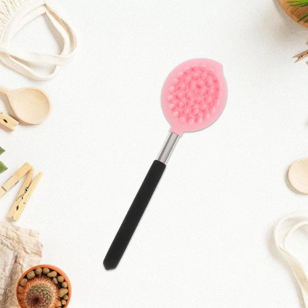 2 Pcs Bath Brush Child Back for Shower Long Handle Body Scrubber