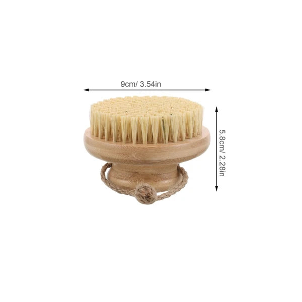Dry Brushing Body Exfoliating Brush - Exfoliating Bath Scrubber Brush with