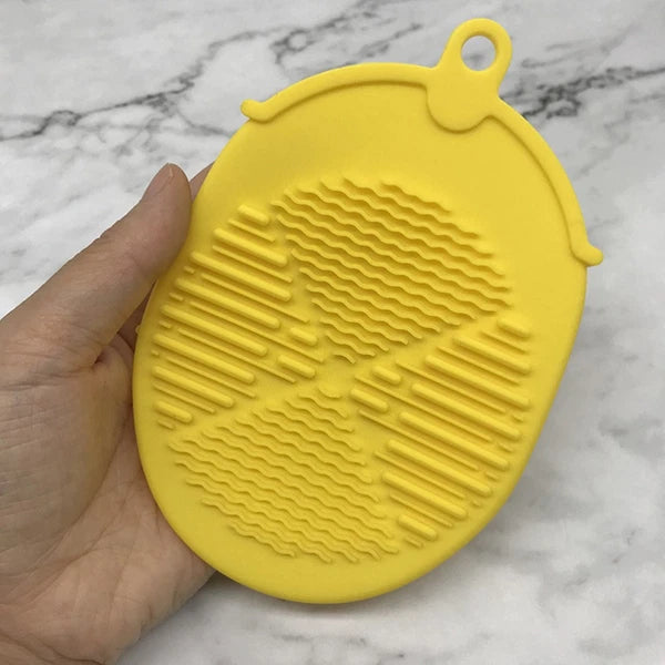 3 Pcs Bath Brush Double-sided Body Scrubbers Silicone Exfoliating