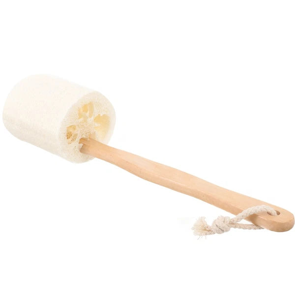 Loofah Shower Brush Body Cleaning Scrubber Exfoliator Handheld Cleansing Skin