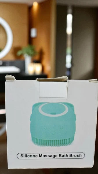 Silicon Massage Bath Brush Hair Scalp Bathing Brush For Cleaning Body Pack of 3