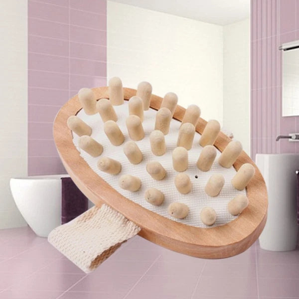 Massager Bath Brush Bathroom Scrubber Shower for Body Exfoliating