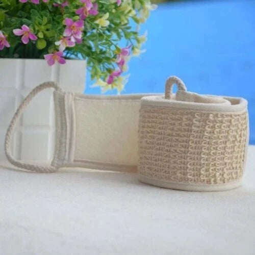 back strap bath shower body sponge body scrubber brush personal cleaning tool