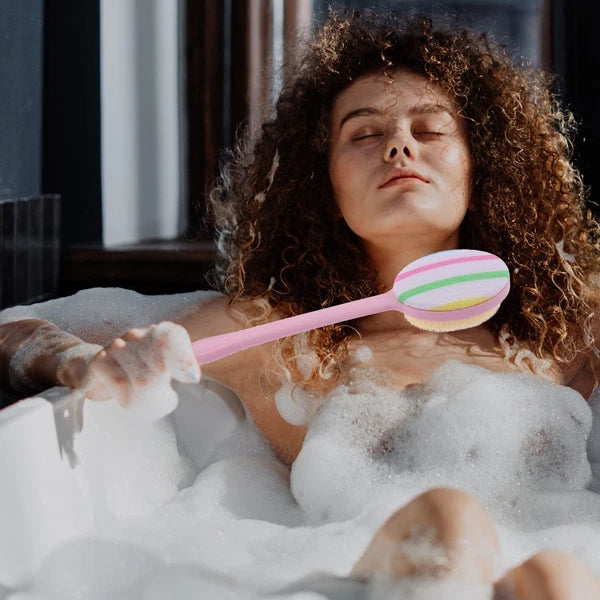 Bath Brush Multi-functional Exfoliating Back Scrubber with Long Handle