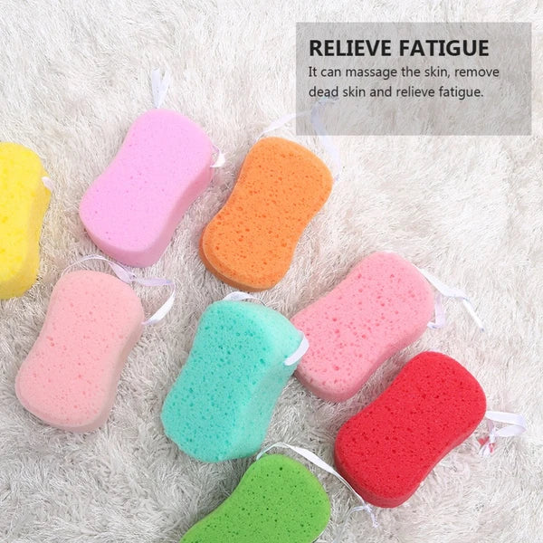 4Pcs Bath Sponges Bath Scrubbers Bathing Accessories (Random Color) bath brush