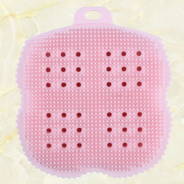 Exfoliating Towel Bath Scrubber for Cleaning Baby Back Shower Brush