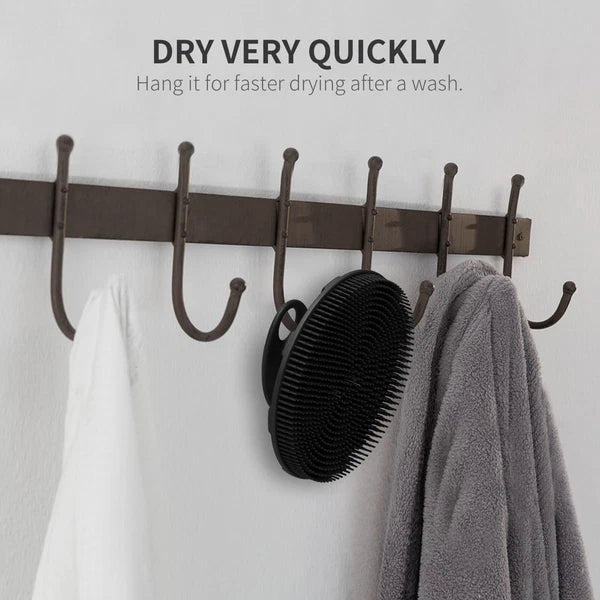 Silicone Body Scrubber, Shower Bath Scrubber, More Hygienic Than Traditional ...