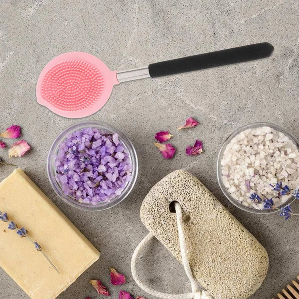 2 Pcs Bath Brush Child Back for Shower Long Handle Body Scrubber